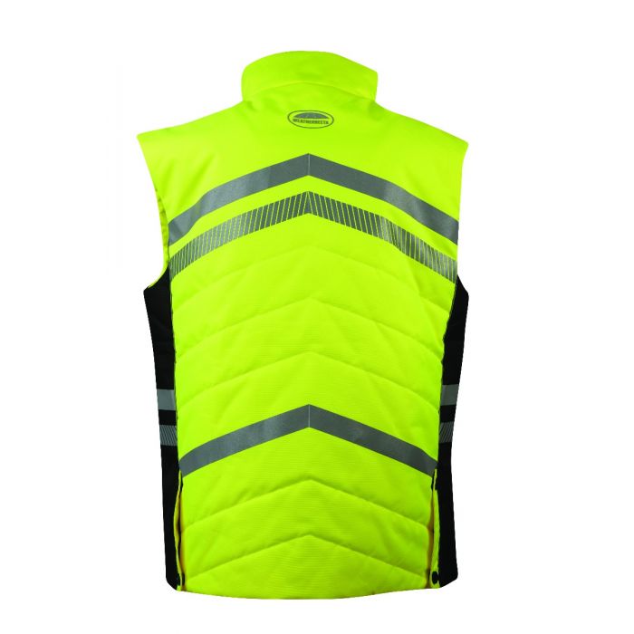 WeatherBeeta Hi Vis Reflective Quilted Gilet - Adult & Child Sizes