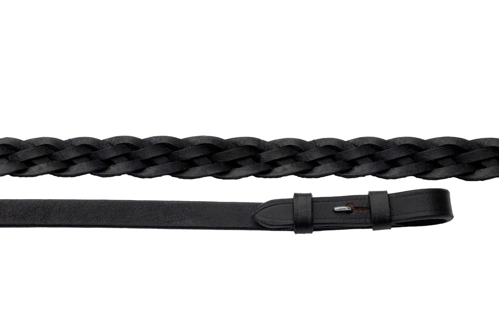 Leather Plaited Reins