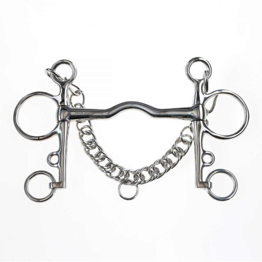 Korsteel Stainless Steel Cambridge Mouth Pelham Bit