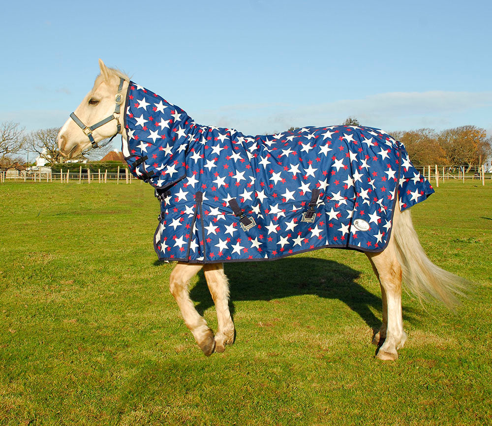 Rhinegold 'Star Torrent' 0g Turnout Rug With Neck