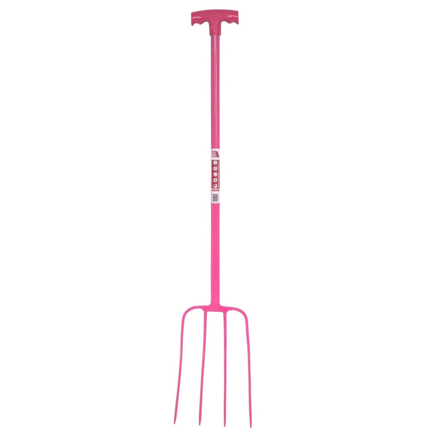 Red Gorilla 4 Prong T-Handle Fork