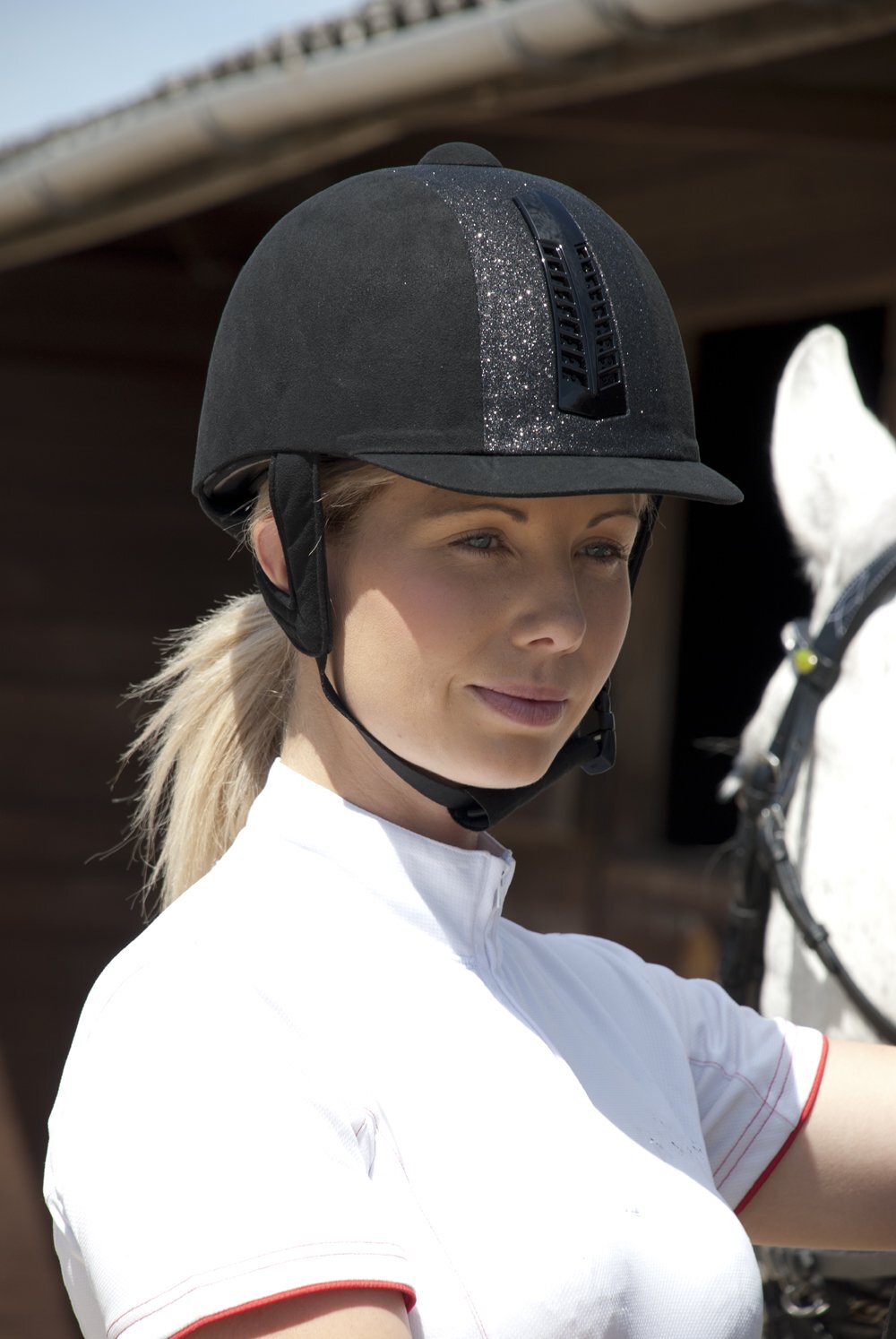Rhinegold Glitter Pro Riding Hat