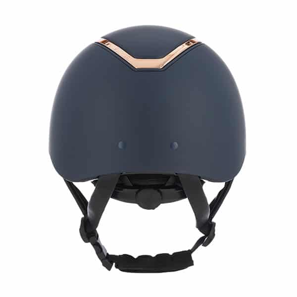 Charles Owen Eqx Kylo (2025) Matte Navy & Rose Gold