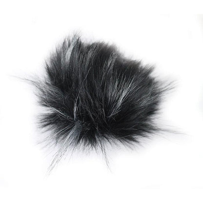 Detachable Faux Fur Pom-Pom