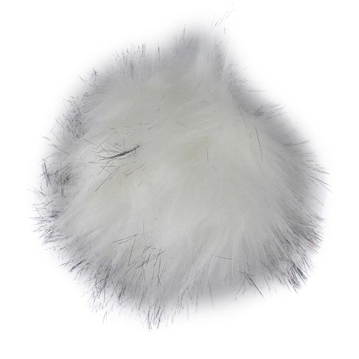 Detachable Faux Fur Pom-Pom