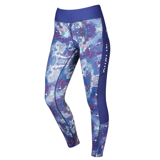 Dublin Gabriella Printed Sculpt Tech Tights - size 8