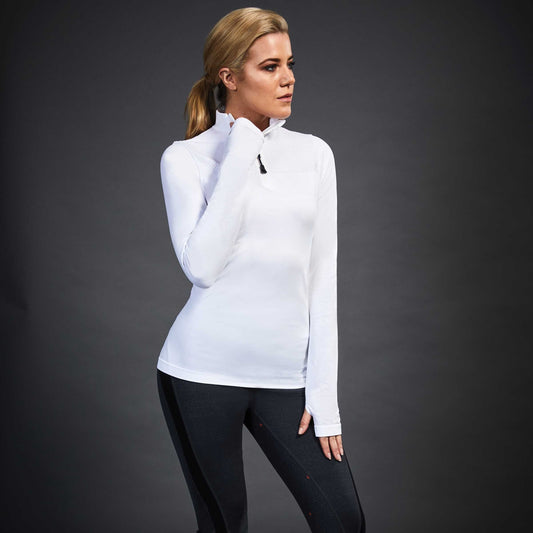 Dublin Black Half Zip Jenny Competition Shirt