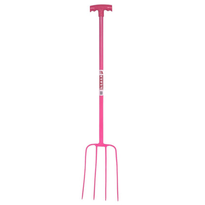 Red Gorilla 4 Prong T-Handle Fork