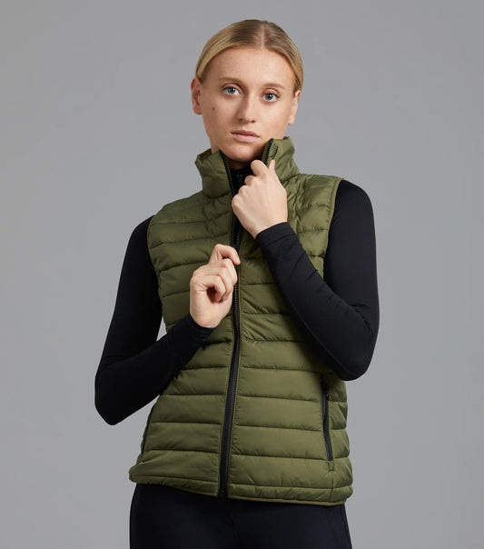 Premier Equine Dante Ladies Gilet - Olive