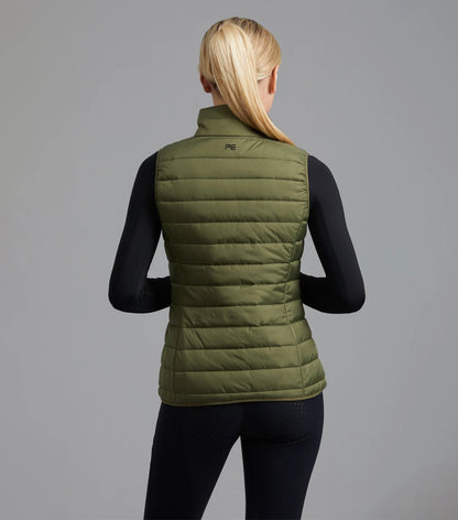 Premier Equine Dante Ladies Gilet - Olive