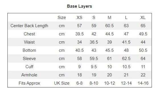 Gallop Long Sleeve Zipped Neck Base Layer