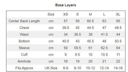 Gallop Long Sleeve Zipped Neck Base Layer