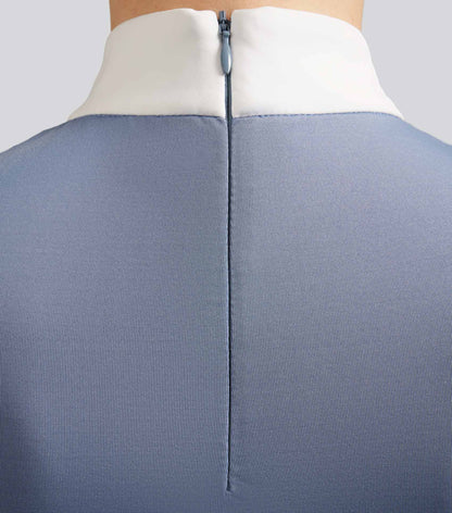Premier Equine Campani Short Sleeve Riding Top Infinity Blue