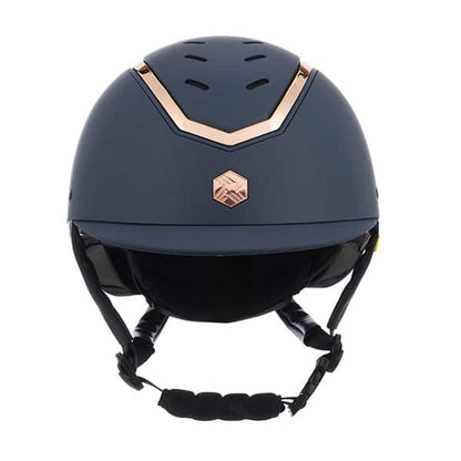 Charles Owen Eqx Kylo (2025) Matte Navy & Rose Gold