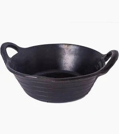 Black Rubber Skip