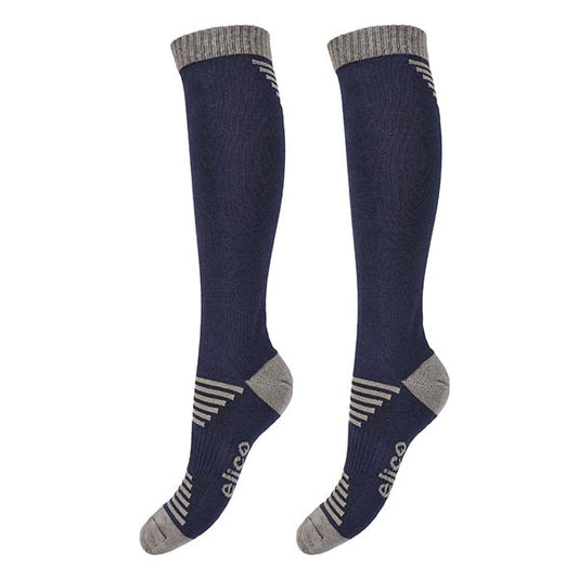 Elico Navy Compression Socks